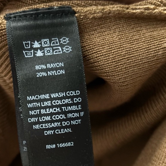 HOUSE OF HARLOW 1960 Camel Ribbed Cropped Corset Top Size M - Picture 9 of 9